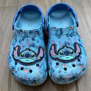 Official Disney Parks little kid Stitch Crocs size 13